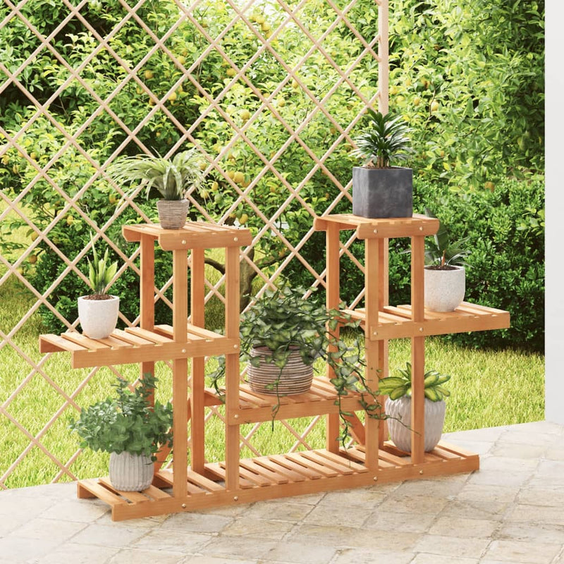 Load image into Gallery viewer, Vidaxl plantenstandaard 110x25x73 cm massief vurenhout
