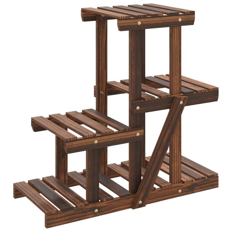 Load image into Gallery viewer, Vidaxl plantenstandaard 58x25x51 cm massief vurenhout
