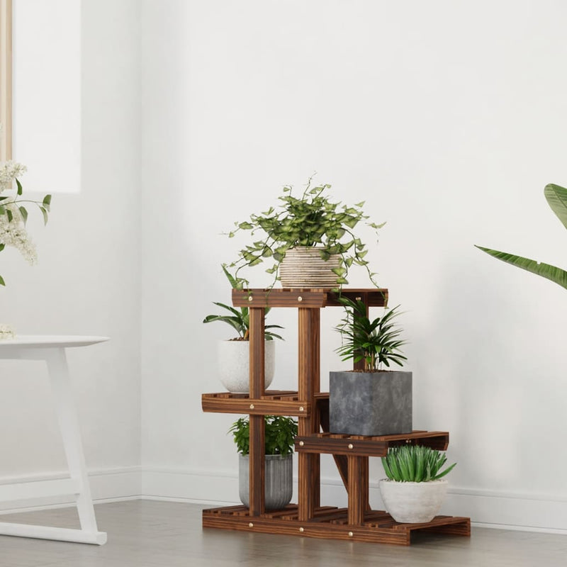 Load image into Gallery viewer, Vidaxl plantenstandaard 58x25x51 cm massief vurenhout
