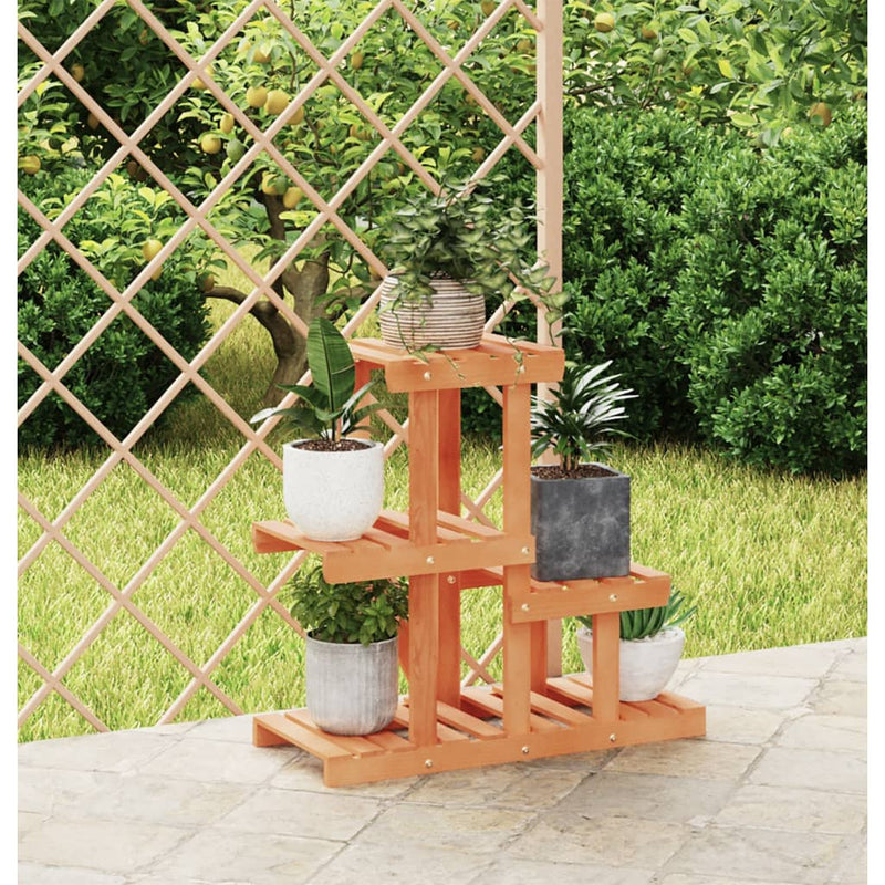 Afbeelding laden in galerijviewer, Vidaxl plantenstandaard 58x25x51 cm massief vurenhout
