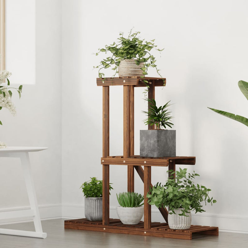 Load image into Gallery viewer, Vidaxl plantenstandaard 81x25x75,5 cm massief vurenhout

