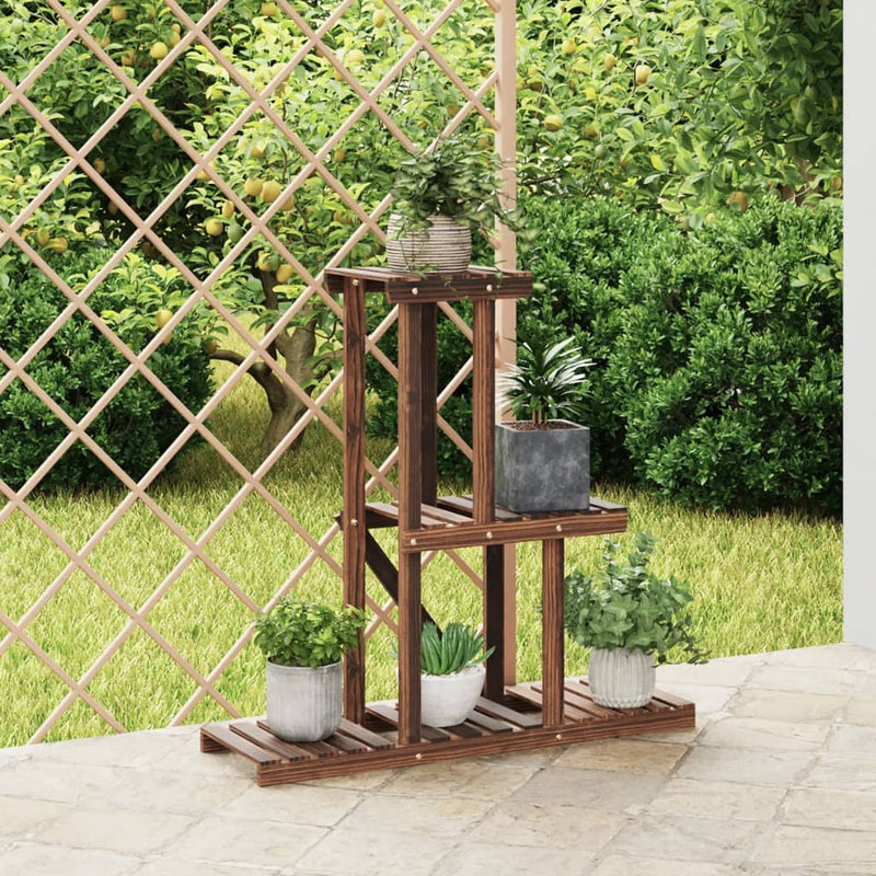Load image into Gallery viewer, Vidaxl plantenstandaard 81x25x75,5 cm massief vurenhout

