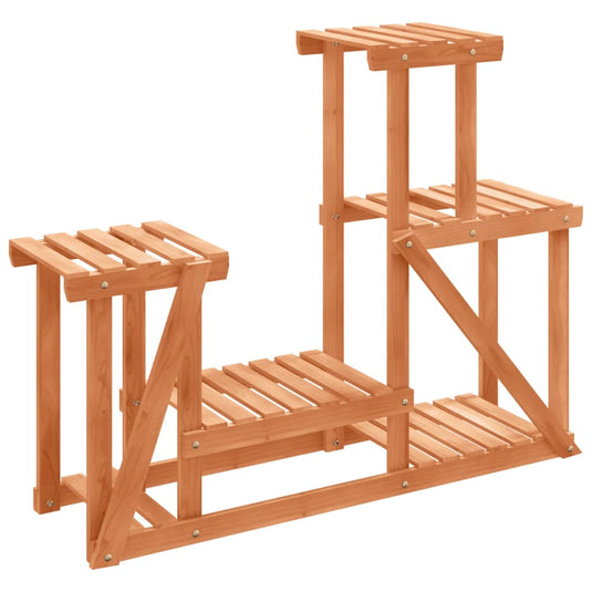 Vidaxl plantenstandaard 90x25x73,5 cm massief vurenhout