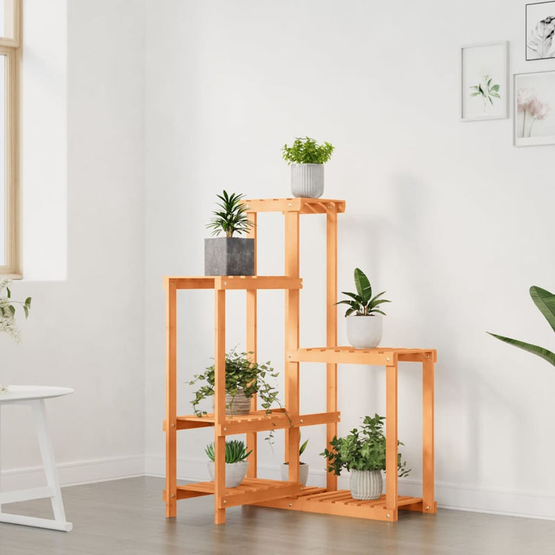 Load image into Gallery viewer, Vidaxl plantenstandaard 62,5x61,5x101,5 cm massief vurenhout
