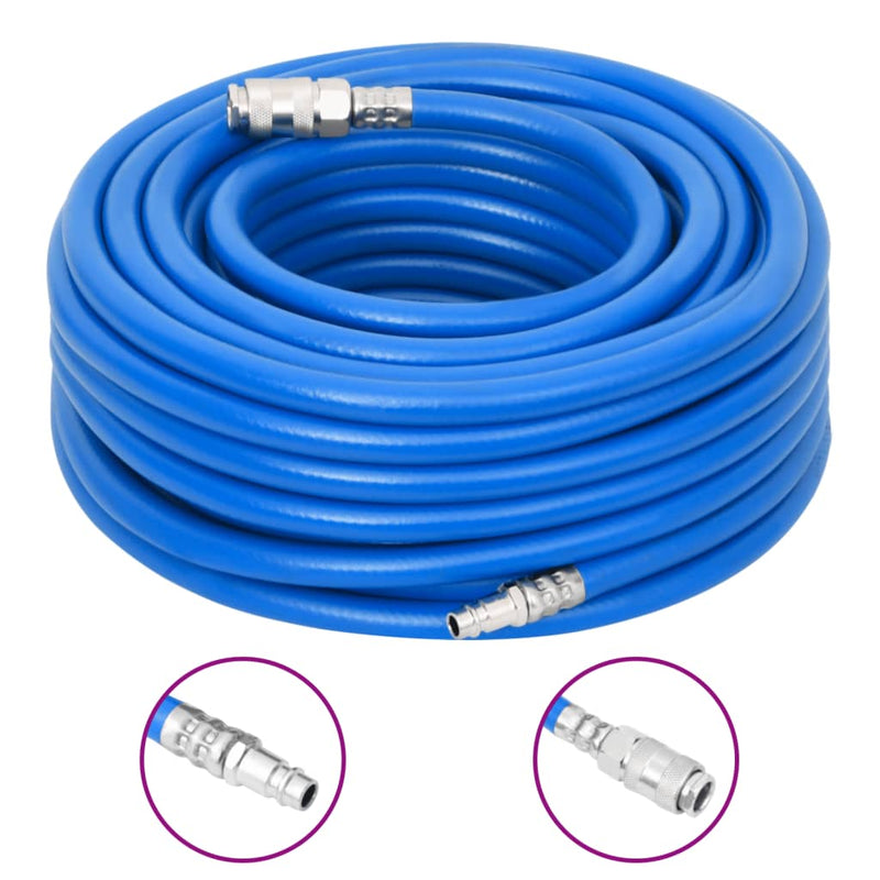 Load image into Gallery viewer, Vidaxl luchtslang 0,7'' 20 m pvc blauw
