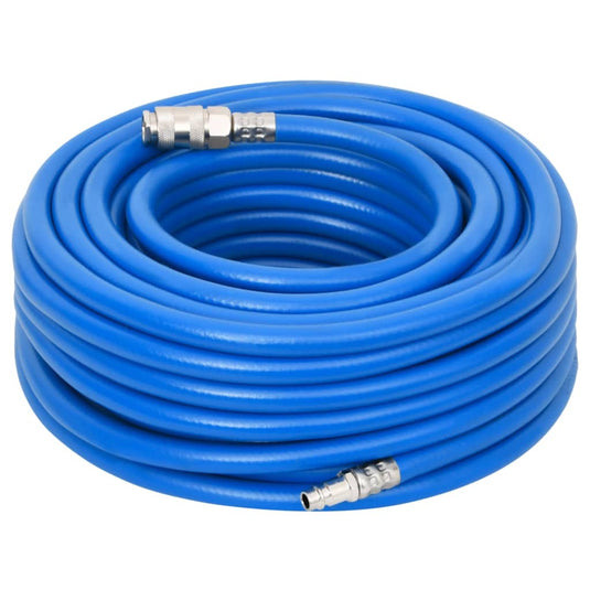 VidaXL Luchtslang 0,7'' 100 m PVC blauw