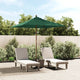 Vidaxl parasol met houten paal 198x198x231 cm groen