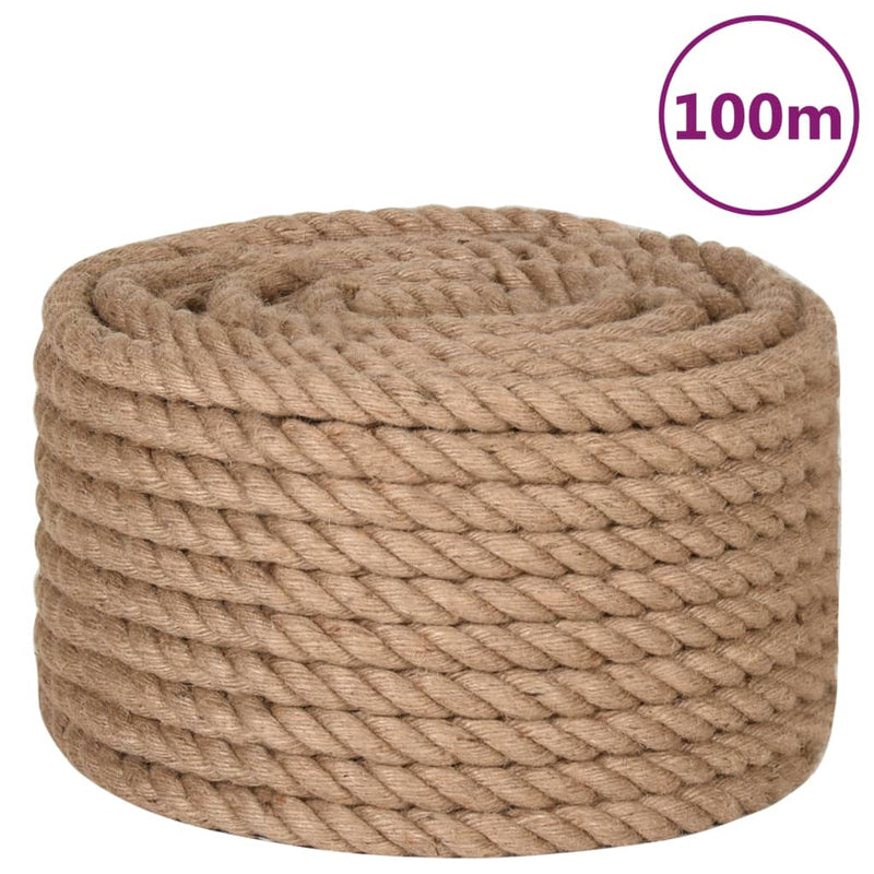 Load image into Gallery viewer, Vidaxl touw 100 m lang 16 mm dik jute
