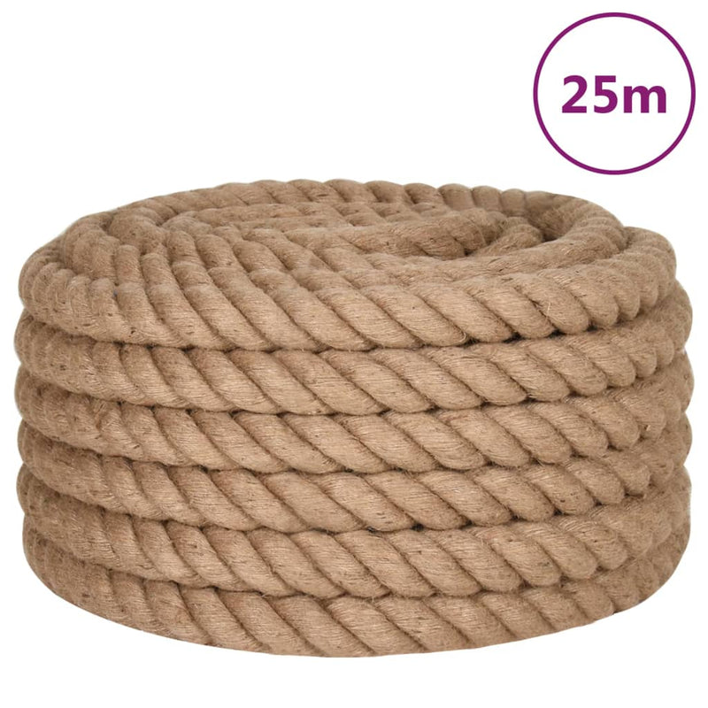 Load image into Gallery viewer, Vidaxl touw 25 m lang 36 mm dik jute
