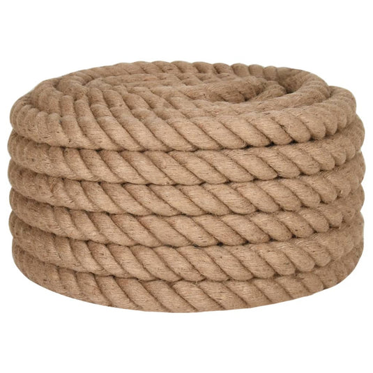 Vidaxl touw 25 m lang 36 mm dik jute
