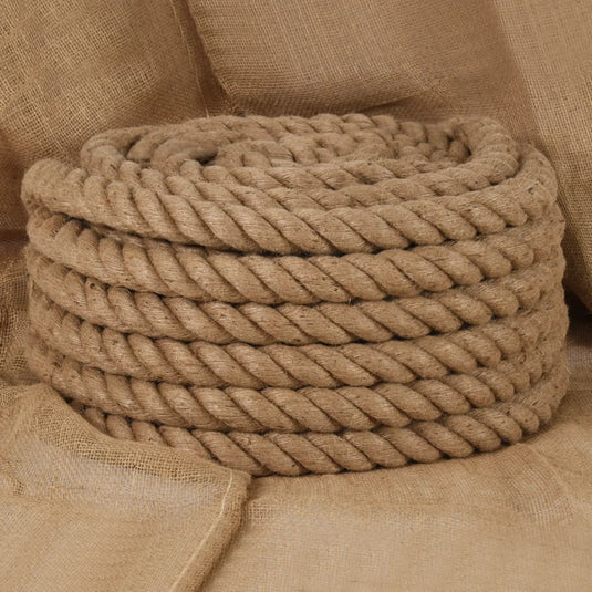 Vidaxl touw 25 m lang 36 mm dik jute