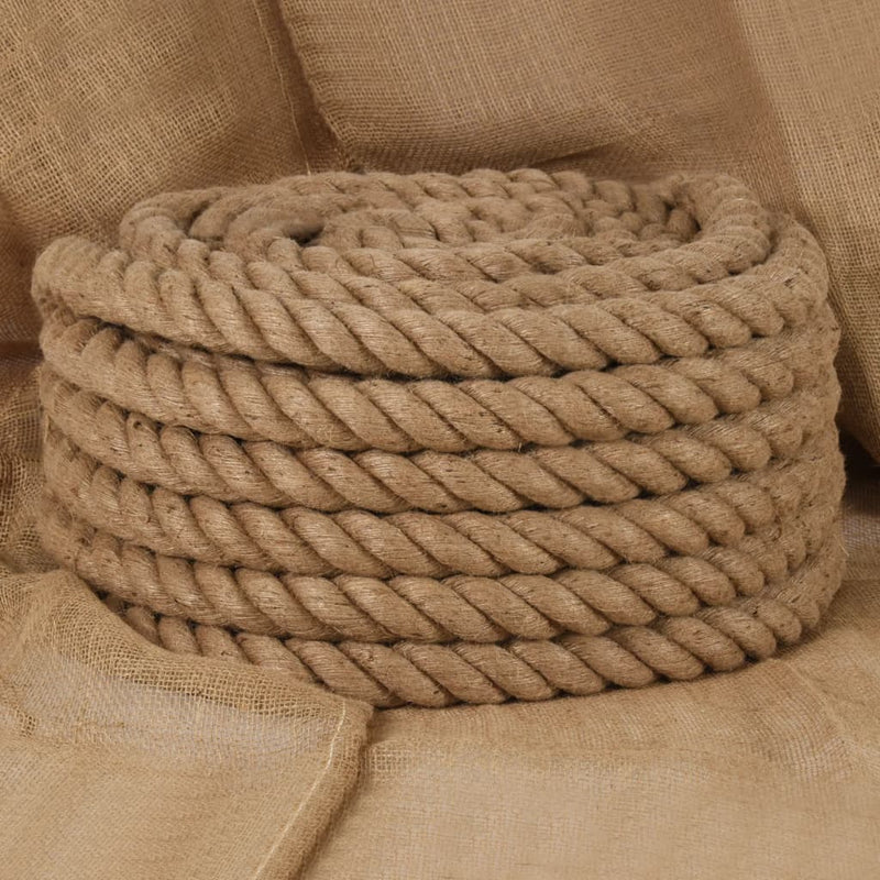 Load image into Gallery viewer, Vidaxl touw 25 m lang 36 mm dik jute
