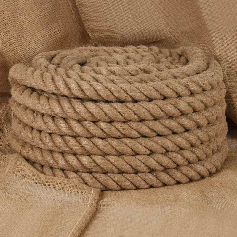 Load image into Gallery viewer, Vidaxl touw 10 m lang 40 mm dik jute
