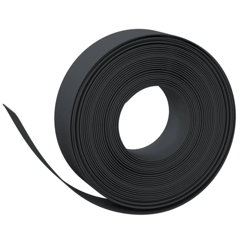 Load image into Gallery viewer, Vidaxl tuinrand 10 m 15 cm polyetheen zwart
