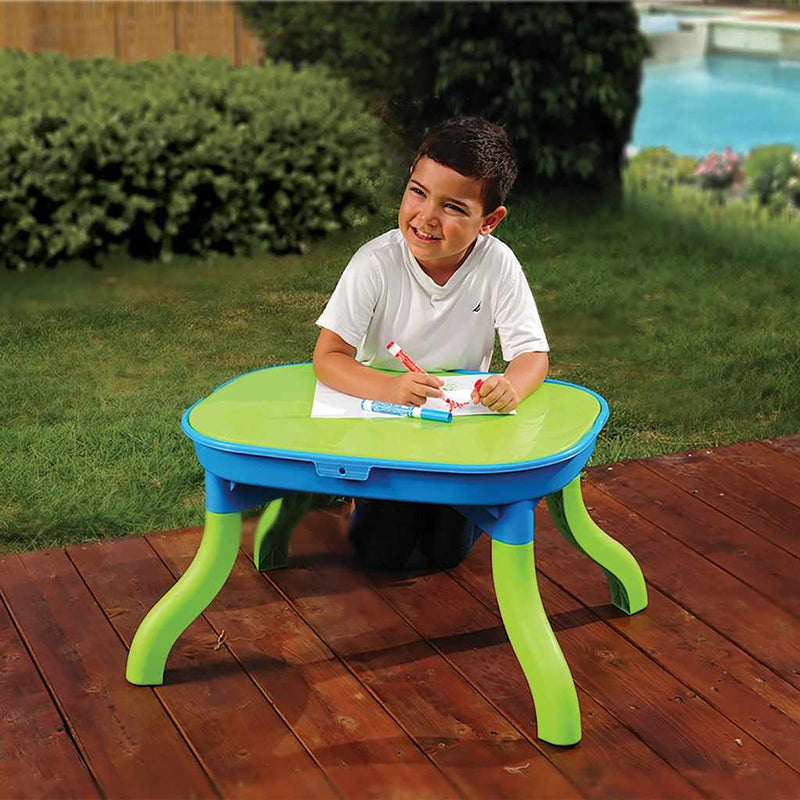 Load image into Gallery viewer, Vidaxl zand watertafel voor kinderen 3-in-1 67,5x52x38 cm polypropeen
