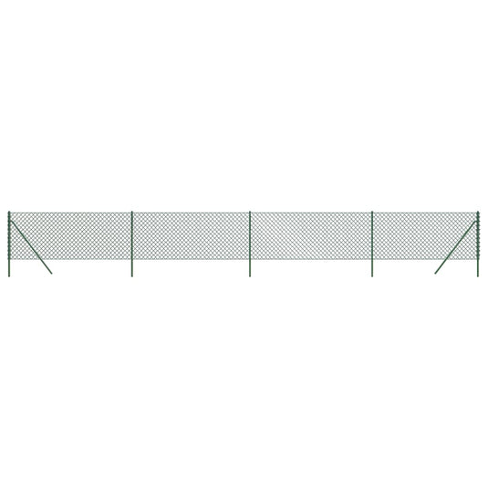 Vidaxl gaashek 1x10 m groen
