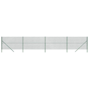 Vidaxl gaashek 2x10 m groen