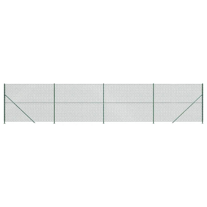 Load image into Gallery viewer, Vidaxl gaashek met flens 1,8x10 m groen
