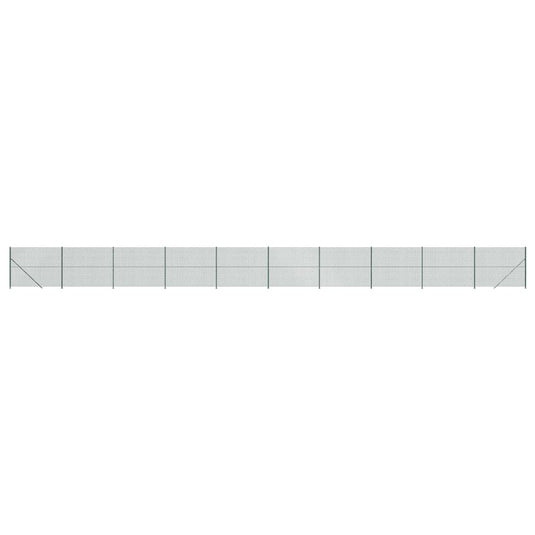 VidaXL Gaashek met flens 1,6x25 m groen