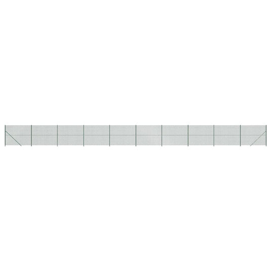 VidaXL Gaashek met flens 2,2x25 m groen
