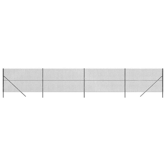 Vidaxl gaashek 1,6x10 m antracietkleurig