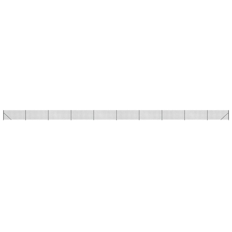 Load image into Gallery viewer, Vidaxl gaashek met flens 0,8x25 m antracietkleurig
