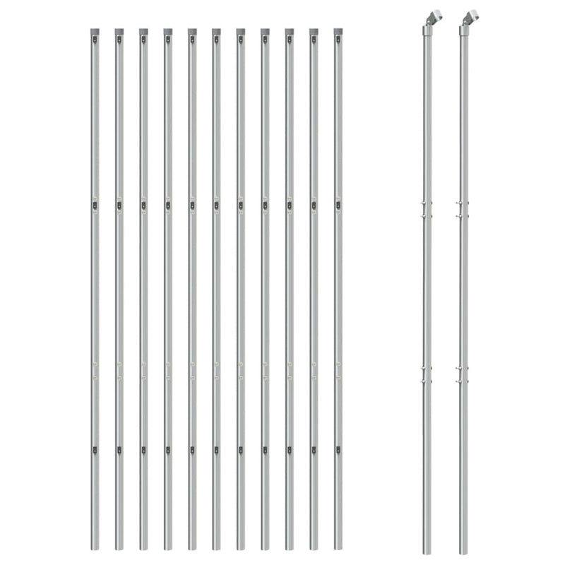 Load image into Gallery viewer, VidaXL Gaashek 1,6x25 m zilverkleurig
