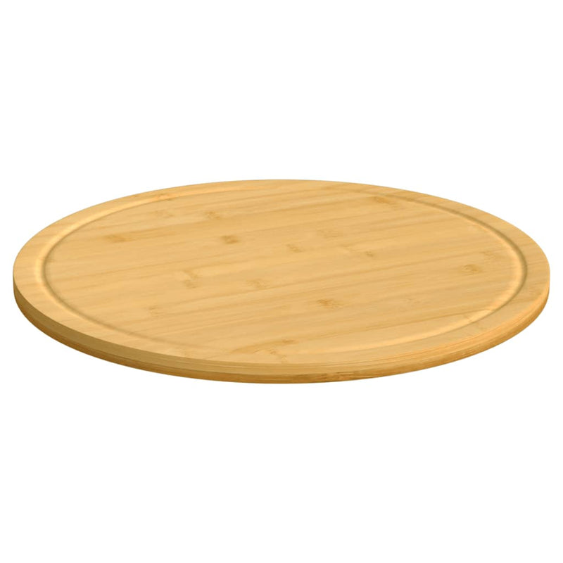 Load image into Gallery viewer, Vidaxl snijplanken 6 st ø40x1,5 cm bamboe
