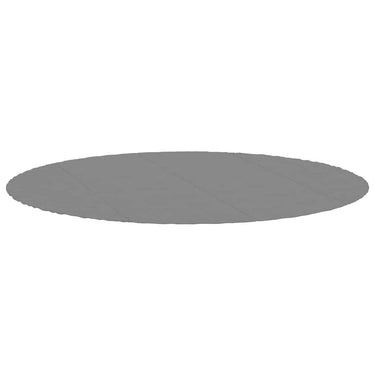 Vidaxl zwembadgrondzeil ø458 cm polyester geotextiel lichtgrijs