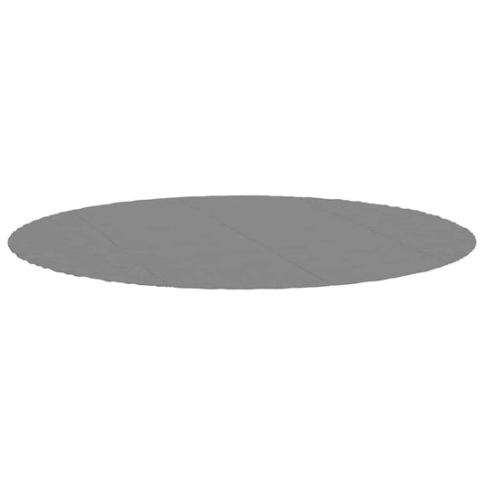 Vidaxl zwembadgrondzeil ø458 cm polyester geotextiel lichtgrijs