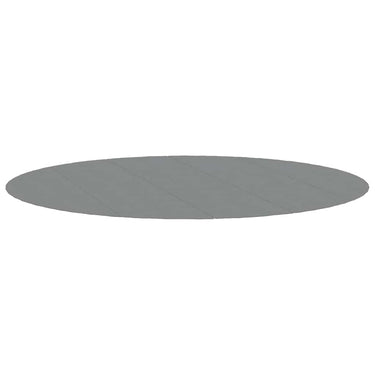 Vidaxl zwembadgrondzeil ø550 cm polyester geotextiel lichtgrijs