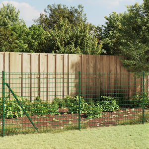 Vidaxl draadgaashek 0,8x25 m gegalvaniseerd staal groen