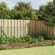 Vidaxl draadgaashek met flens 1,1x25 m groen