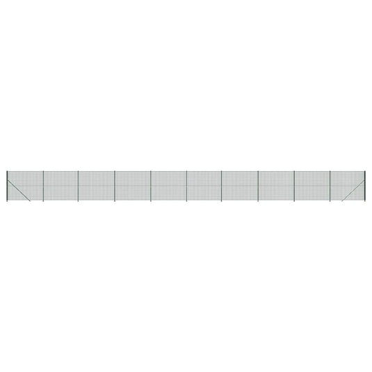 VidaXL Draadgaashek met flens 1,4x25 m groen