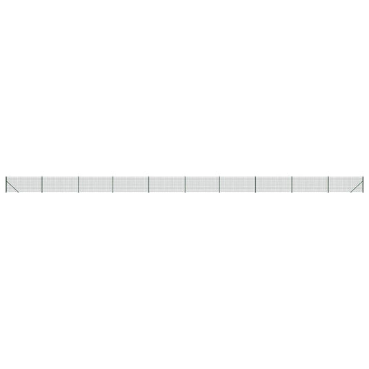Vidaxl draadgaashek met flens 1x25 m groen