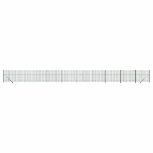 VidaXL Draadgaashek met flens 1,8x25 m groen