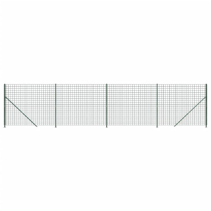 Load image into Gallery viewer, Vidaxl draadgaashek met flens 1,8x10 m groen
