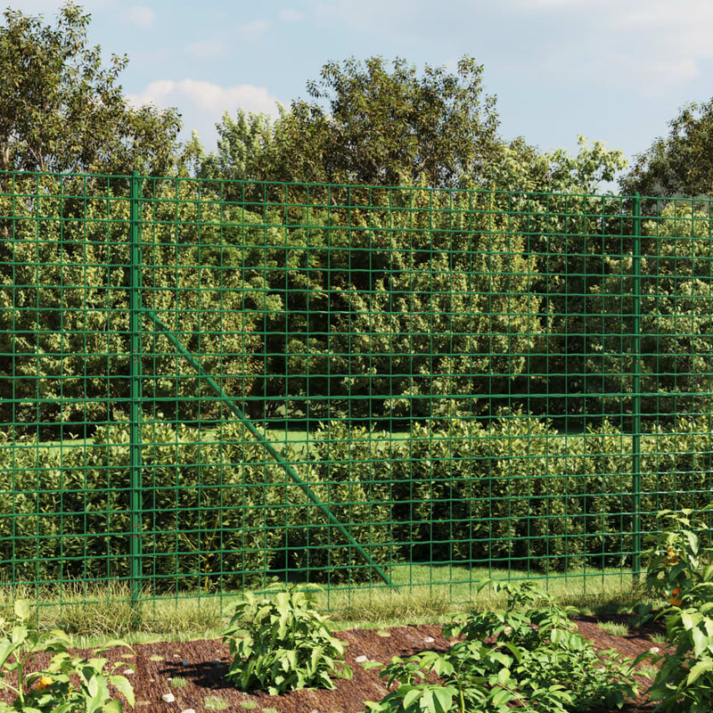 Load image into Gallery viewer, VidaXL Draadgaashek met flens 1,4x25 m groen
