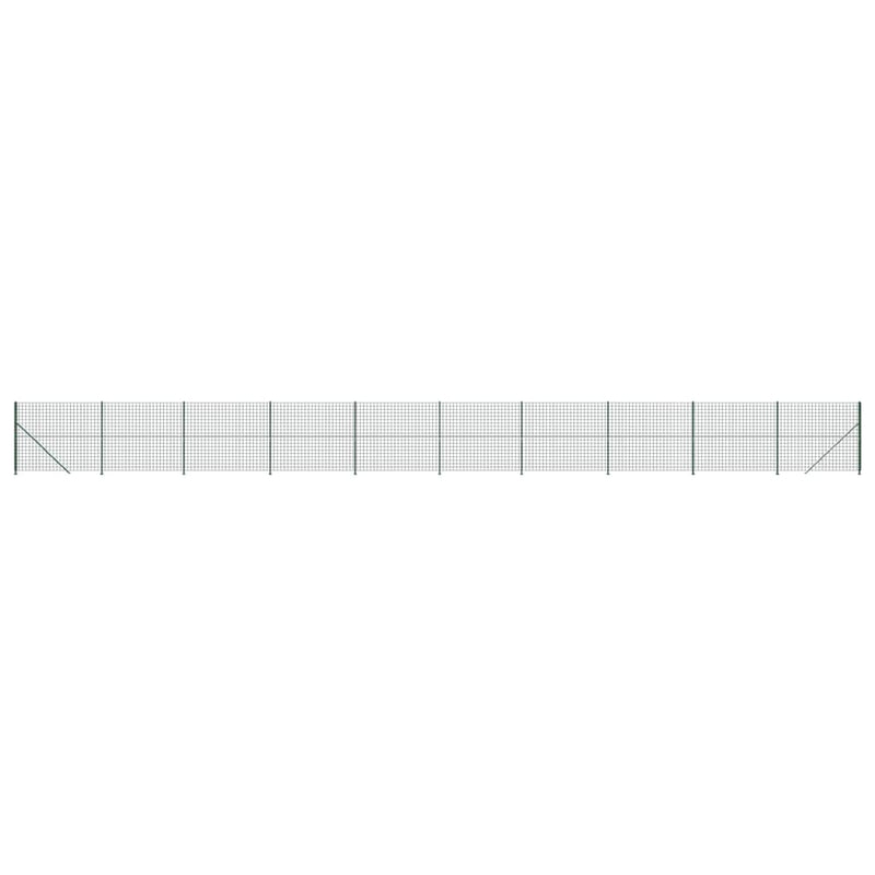 Load image into Gallery viewer, VidaXL Draadgaashek met flens 1,6x25 m groen
