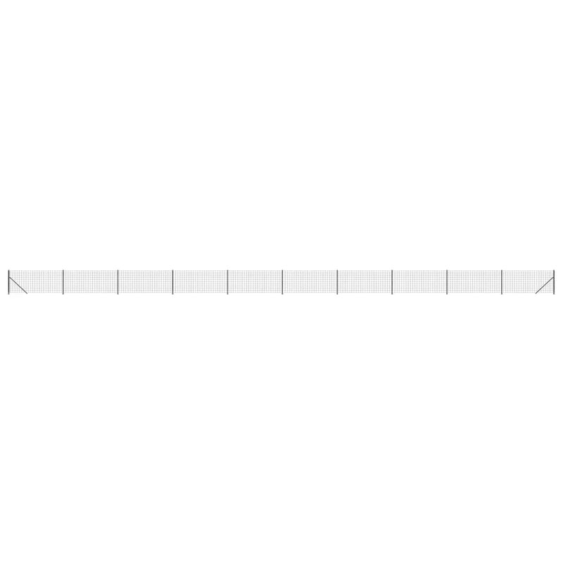 Load image into Gallery viewer, Vidaxl draadgaashek met flens 0,8x25 m antracietkleurig
