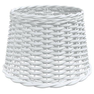 Vidaxl plafondlampenkap ø40x26 cm wicker wit