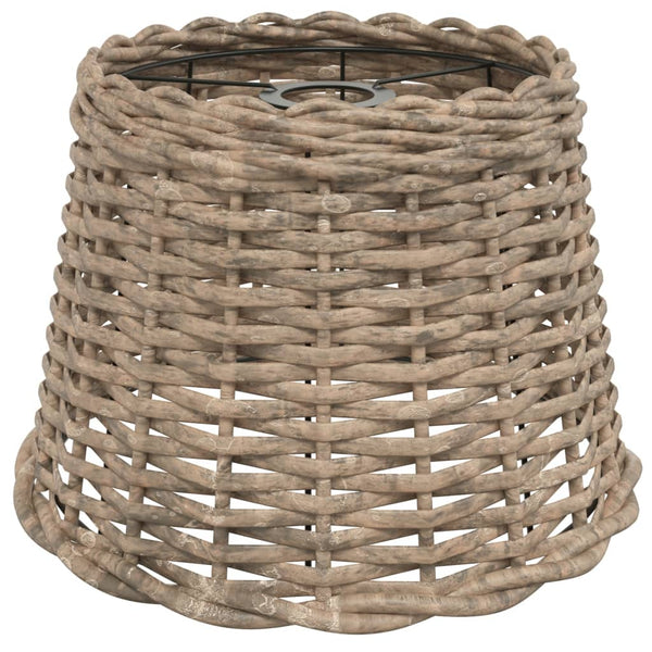 VidaXL Plafondlampenkap Ø30x20 cm wicker bruin