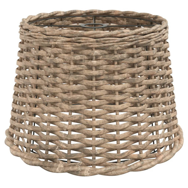 VidaXL Plafondlampenkap Ø40x26 cm wicker bruin