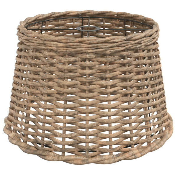 VidaXL Plafondlampenkap Ø45x28 cm wicker bruin