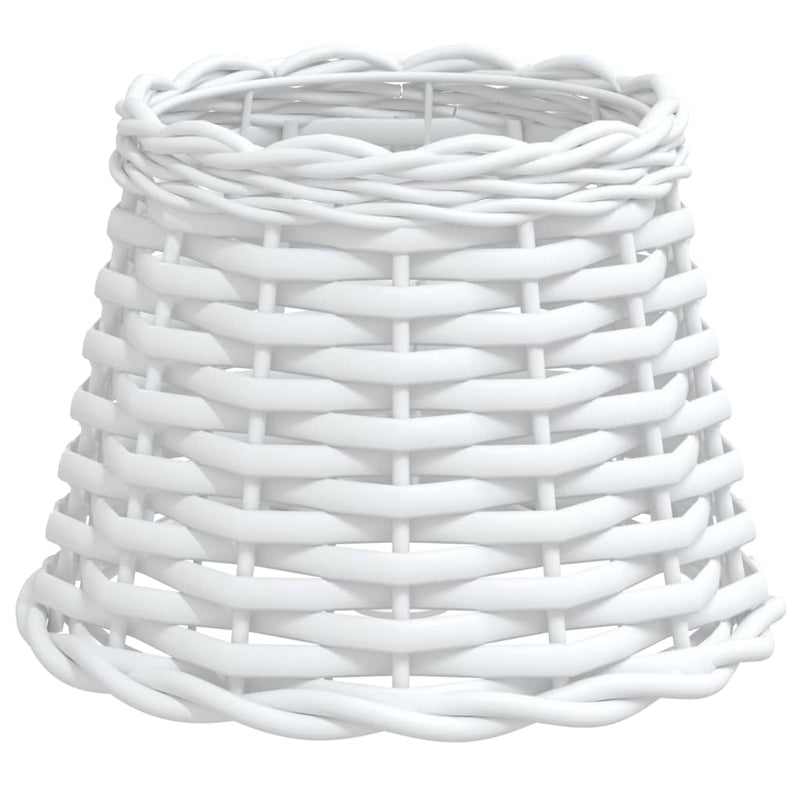Load image into Gallery viewer, Vidaxl lampenkap ø20x15 cm wicker wit
