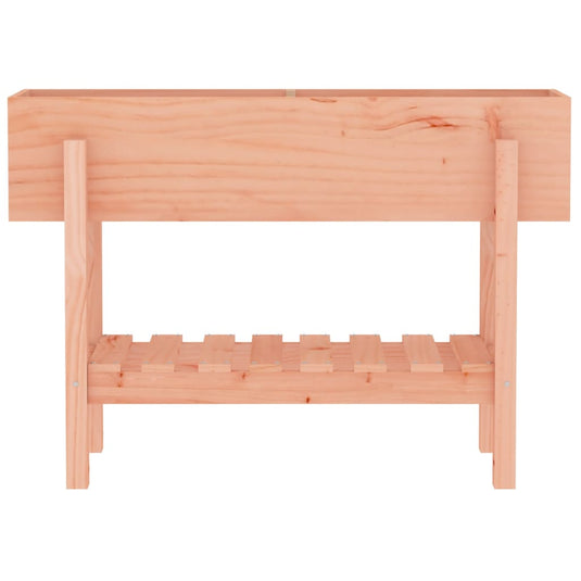 Vidaxl plantenbak verhoogd 101x30x69 cm massief douglashout