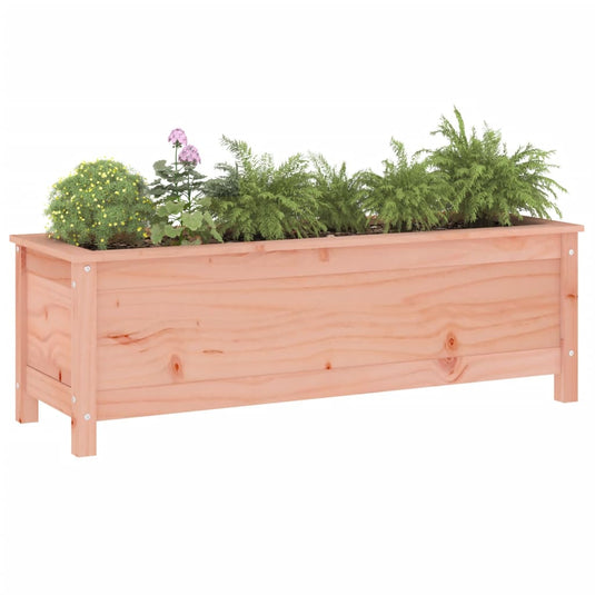 VidaXL Plantenbak verhoogd 119,5x40x39 cm massief douglashout