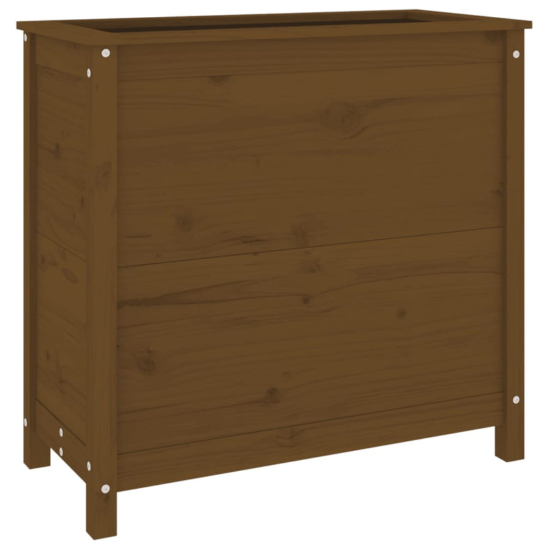 Load image into Gallery viewer, Vidaxl plantenbak 82,5x40x78 cm massief grenenhout honingbruin
