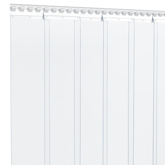 Vidaxl deurgordijn 200x1,6 mm 10 m pvc transparant