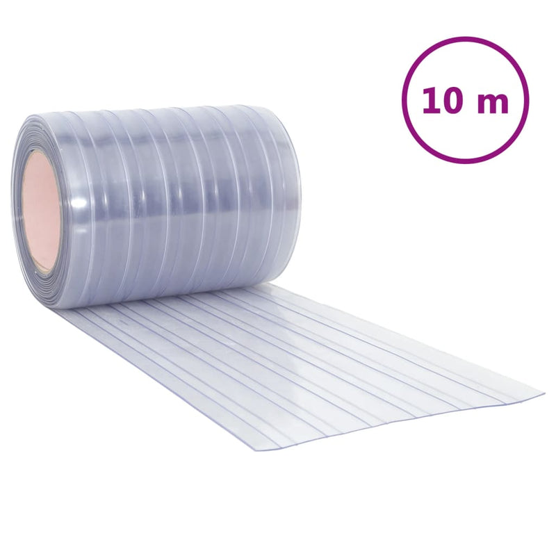Load image into Gallery viewer, Vidaxl deurgordijn 300x2,6 mm 10 m pvc transparant
